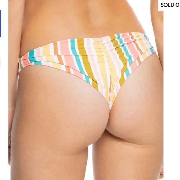 NWT!! ROXY - PRINTED BEACH CLASSICS MINI BIKINI BOTTOMS - Size XXL/16 - Picture 2 of 11
